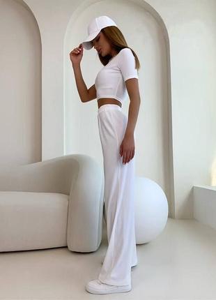 Брюки кроп-топ