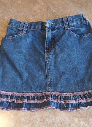 Дуже гарна спідничка на літо з тонкого джинсу. бангладеш.