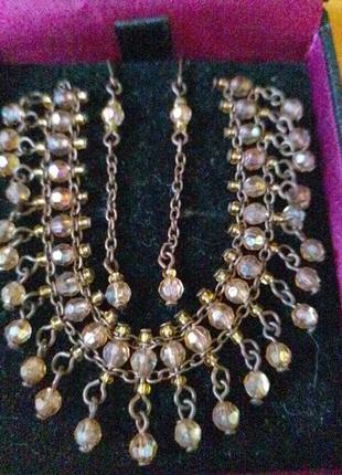 Набор колье и серьги jon richard