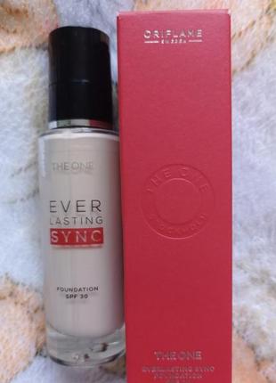 Тональний крем the one everlasting sync spf 30