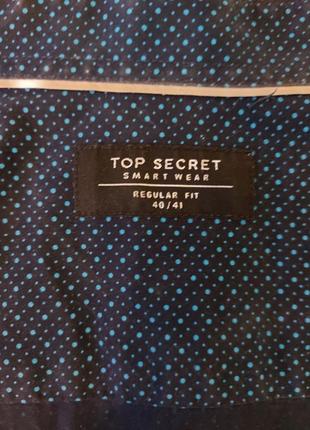 Стильна рубашка, сорочка top secret, р. 40/414 фото