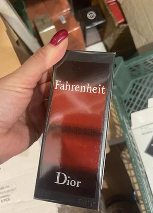 Туалетная вода для мужчин обьем 100 мл. в стиле christian dior fahrenheit