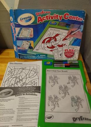 Центр активності crayola dry-erase activity center1 фото