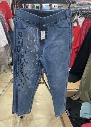 Женские джинсы 48-50 размер турция1 фото