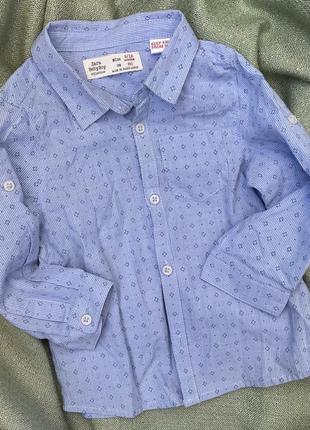 Рубашка zara р.80
