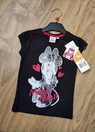Красива футболка для дівчинки мінні маус дісней.