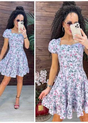 Сукня ніжний квітковий принт