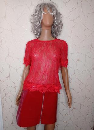 Футболка мереживна