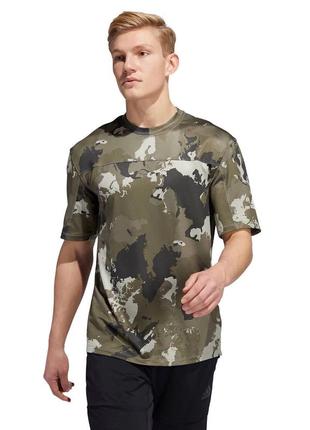 Футболка adidas training camo t-shirt