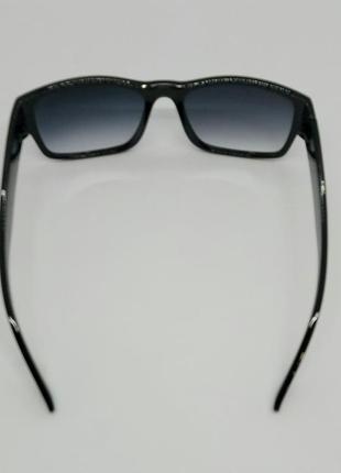 Очки в стиле polo ralph lauren стильные мужские солнцезащитные очки черные глянцевые с градиентом4 фото