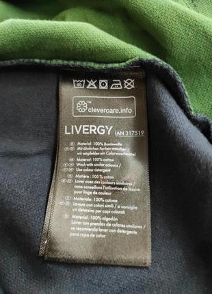 Лонгслів реглан поло livergy 6