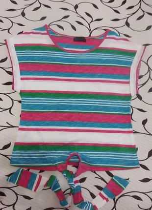 Футболка з зав'язками (100% бавовна), розмір 44, фірмова