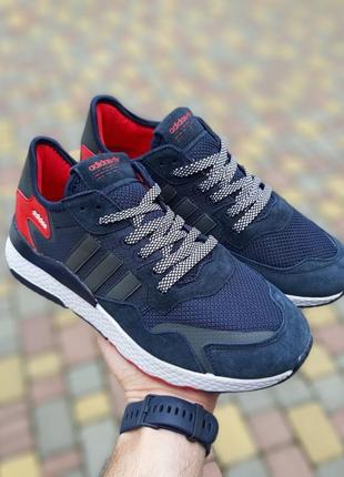 Чоловічі літні сині кросівки adidas nite jogger 🆕 кросівки адідас2 фото