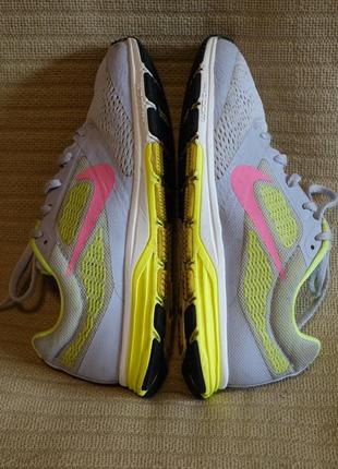 Легкие текстильные беговые кроссоввки  nike air zoom fly 2 38 1/2 р.8 фото