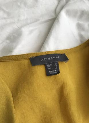Желтая блуза от primark5 фото