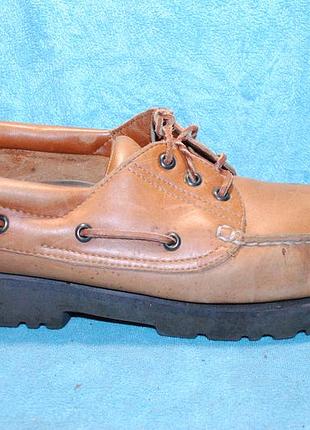 Rockport топсайдеры 45 размер коричневые