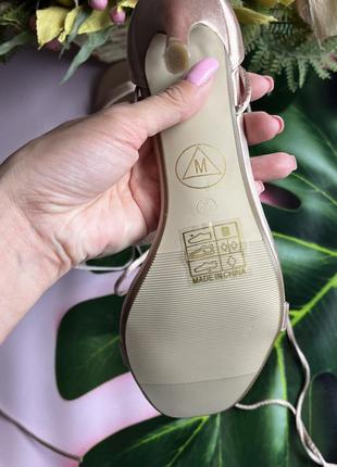 👡бежевые атласные босоножки на шнуровке высокий каблук/телесные босоножки со шнуровкой шпилька👡7 фото