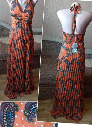 Жіноча сукня сарафан пліссе 42-48 / женское платье шифон плиссе