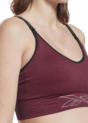 Спортивный топ бра women's bra reebok medium-impact maternity