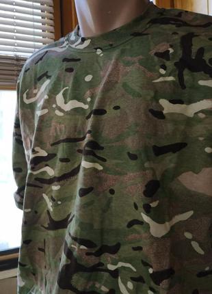 Футболка тактична мультикам 52 розмір xxl бавовняна