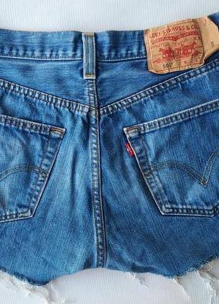 Джинсовые шорты levis2 фото