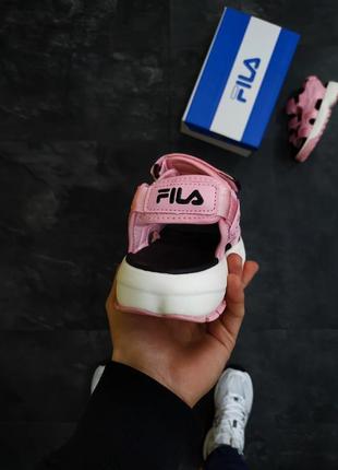 Жіночі сандалі fila sandal pink4 фото