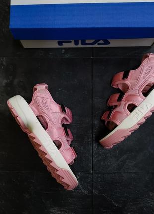 Жіночі сандалі fila sandal pink8 фото