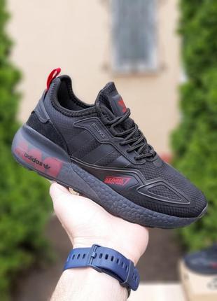 Кроссовки женские adidas zx 2k черные / кросівки жіночі адидас адідас чорні кроссы6 фото