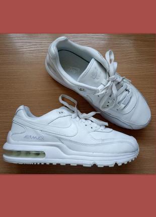 Кожаные кроссовки 39 р. 25 см nike airmax кожа нюанс