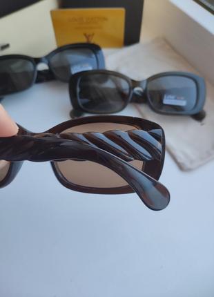 Женские солнцезащитные узкие очки поларойд, окуляри жіночі6 фото