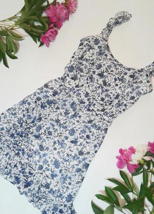 Очень красивое шифоновое платье в цветочный принт2 фото
