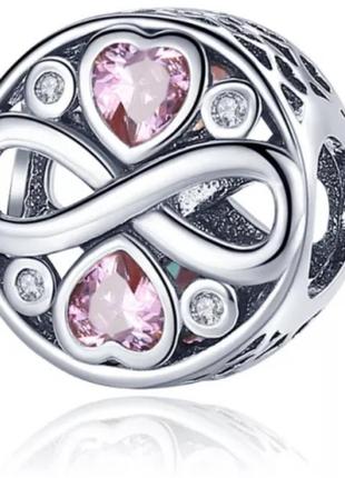 Срібний шарм-підвіска для браслета💓💓💓🤍