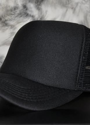 Кепка тракер black black