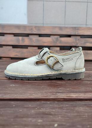 Рідкісні вінтажні туфлі dr. martens mary jane polly 8211 90х замша made in england ексклюзив2 фото