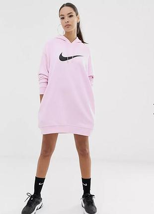Женское спортивное платье nike (найк) розовый индонезия