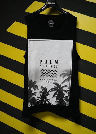 Майка з тропічним принтом