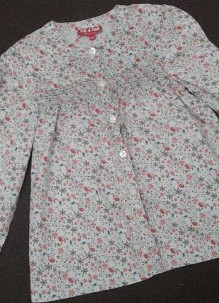 Блузка, сорочка на дівчинку 7 років - 122р