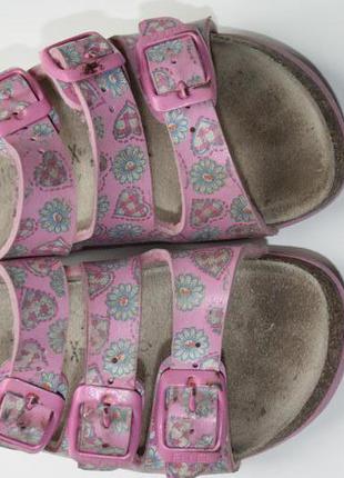 Ортопедичні сандалі німецької марки birkenstock р-28 (шкіра)