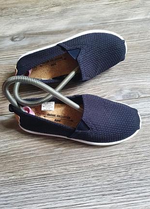 Эспадрильи мокасины синие идеал boys matalan 11 29р