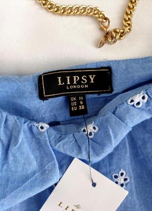 Ніжна блуза з прошвою від lipsy london3 фото