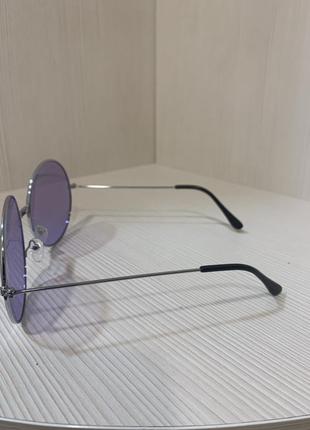 Стильні сонцезахисні окуляри , окуляри фіолет3 фото