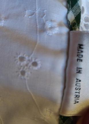 Белоснежная хлопковая,батистовая блуза,майка,топ,блуза из прошвы3 фото