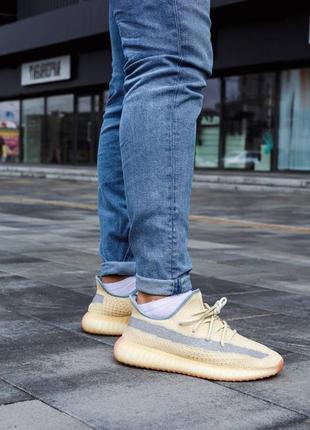 Мужские кроссовки adidas yeezy boost 350 v2 linen 41-42-43-44-455 фото