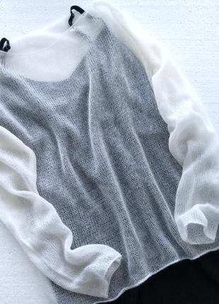 Светр павутинка з мохеру