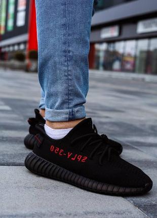 Чоловічі кросівки adidas yeezy boost 350 v2 bred 41-42-43-44-455 фото