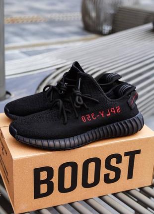 Чоловічі кросівки adidas yeezy boost 350 v2 bred 41-42-43-44-451 фото