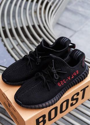 Чоловічі кросівки adidas yeezy boost 350 v2 bred 41-42-43-44-457 фото