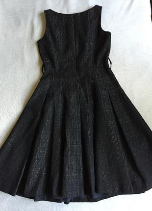 Платье сарафан миди из оригинальной ткани3 фото