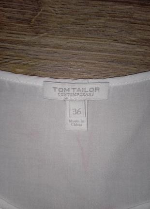 Блуза віскоза легка tom tailor німеччина розмір 362 фото