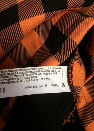 Міні спідниця в кліточку bershka 6